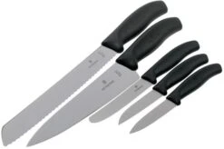 Victorinox SwissClassic 6.7133.5G 5-piece Kitchen Knife Set, Black -Victorinox VT6 7133 5G 03 victorinox