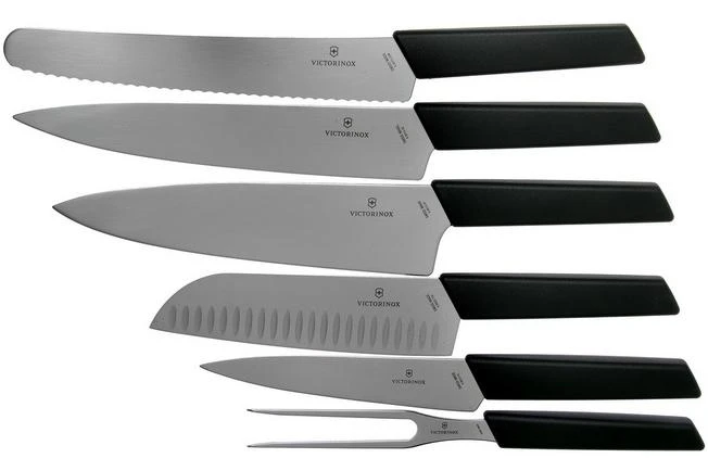 Victorinox Swiss Modern 6-piece Knife Set Black, 6.7186.63 7 Victorinox Swiss Modern 6-piece Knife Set Black, 6.7186.63 - Image 5