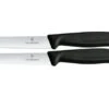 Victorinox Swiss Classic 6.7793.2 Straight/Wavy, Black, Set Of 2 Vegetable Knives, 10 Cm -Victorinox VT6 7793 2 01 victorinox