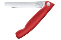 Victorinox Swiss Classic Picnic Knife 6.7801.FC1 Straight, Red, Foldable Vegetable Knife