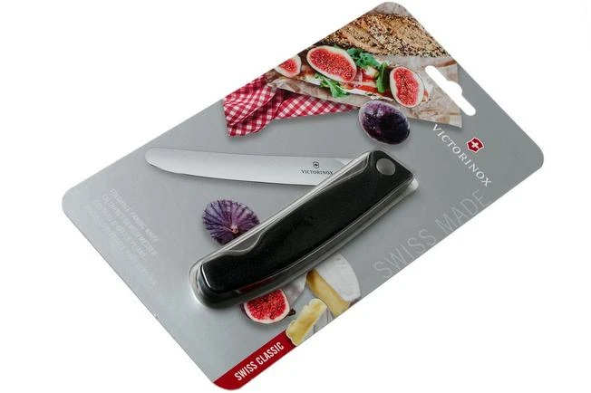 Victorinox SwissClassic Foldable Vegetable Knife Black, 6.7803.FB 9 Victorinox SwissClassic Foldable Vegetable Knife Black, 6.7803.FB - Image 7