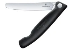 Victorinox Swiss Classic Picnic Knife 6.7803.F Straight, Black, Foldable Vegetable Knife