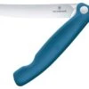 Victorinox Swiss Classic Picnic Knife 6.7832.FC1 Wavy, Blue, Foldable Serrated Vegetable Knife -Victorinox VT6 7832 FC1 01 victorinox