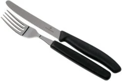 Victorinox SwissClassic 6.7833.12, 12-piece Tomato Knife Set, Black