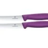 Victorinox Swiss Classic 6.7835.2C1 Tomato & Table Knife, Wavy, Purple, Set Of 2 Tomato Knives -Victorinox VT6 7835 2C1 01 victorinox