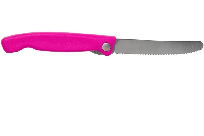 Victorinox SwissClassic Foldable Vegetable Knife Pink, 6.7836.F5B 4 Victorinox SwissClassic Foldable Vegetable Knife Pink, 6.7836.F5B - Image 2