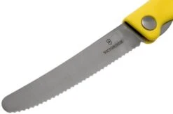 Victorinox SwissClassic Foldable Vegetable Knife Yellow Serrated, 6.7836.F8B -Victorinox VT6 7836 F8B 03 victorinox