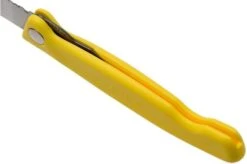 Victorinox SwissClassic Foldable Vegetable Knife Yellow Serrated, 6.7836.F8B -Victorinox VT6 7836 F8B 05 victorinox