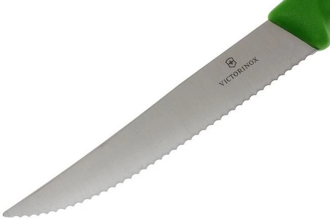 Victorinox Swissclassic Pizza/steak Knife Green, Set Of 2, 6.7936.12L4B 4 Victorinox Swissclassic Pizza/steak Knife Green, Set Of 2, 6.7936.12L4B - Image 2