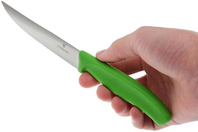 Victorinox Swissclassic Pizza/steak Knife Green, Set Of 2, 6.7936.12L4B 6 Victorinox Swissclassic Pizza/steak Knife Green, Set Of 2, 6.7936.12L4B - Image 4