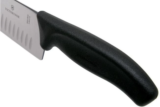 Victorinox SwissClassic 6.8023.25G Carving Knife With Dimples 25 Cm, Black 7 Victorinox SwissClassic 6.8023.25G Carving Knife With Dimples 25 Cm, Black - Image 5