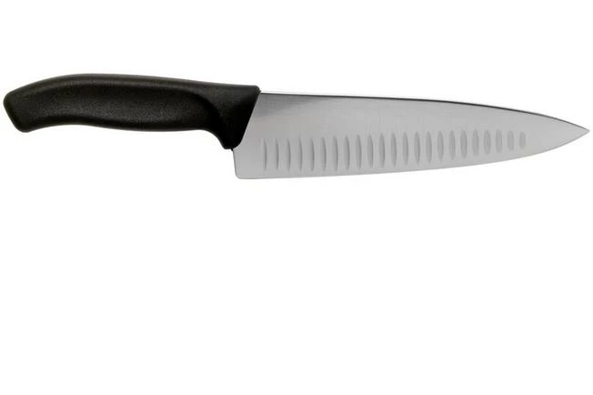 Victorinox SwissClassic 6.8083.20G Chef's Knife With Dimples 20 Cm, Black 3 Victorinox SwissClassic 6.8083.20G Chef's Knife With Dimples 20 Cm, Black - Image 2