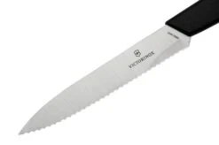 Victorinox Swiss Modern 6.9003.10W Serrated Vegetable Knife 10 Cm, Black 9 Victorinox Swiss Modern 6.9003.10W Serrated Vegetable Knife 10 Cm, Black -Victorinox VT6 9003 10W 03 victorinox
