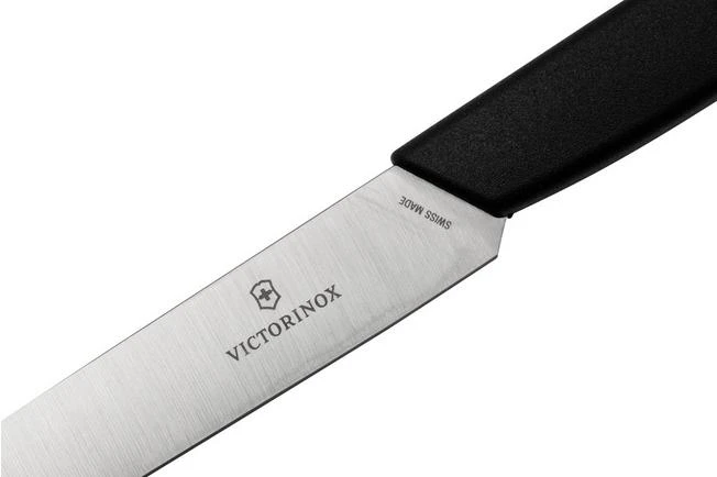 Victorinox Swiss Modern 6.9003.10 Vegetable Knife 10 Cm, Black 7 Victorinox Swiss Modern 6.9003.10 Vegetable Knife 10 Cm, Black - Image 5