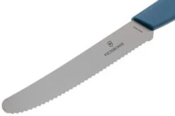 Victorinox Swiss Modern 6.9006.11W2 Tomato Knife 11 Cm, Blue -Victorinox VT6 9006 11W2 03 victorinox