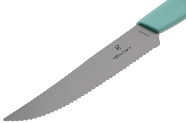 Victorinox Swiss Modern 6.9006.12W41 Steak Knife 12 Cm, Green 5 Victorinox Swiss Modern 6.9006.12W41 Steak Knife 12 Cm, Green - Image 3