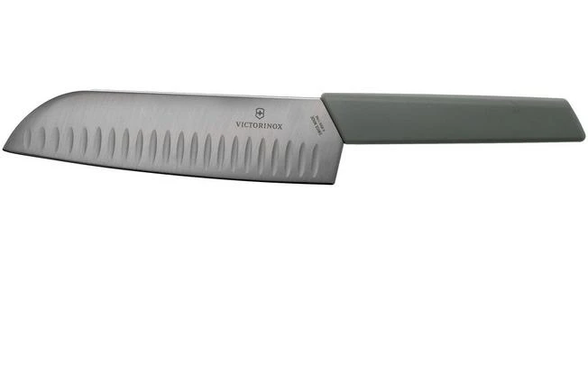 Victorinox Swiss Modern Santoku, Olive Green 3 Victorinox Swiss Modern Santoku, Olive Green