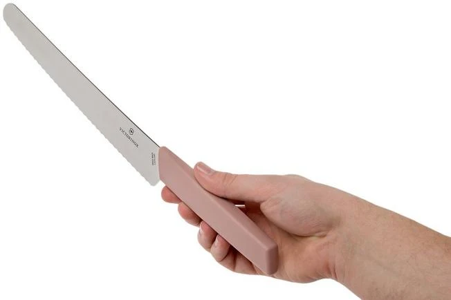 Victorinox Swiss Modern Bread Knife 22 Cm, Pink 8 Victorinox Swiss Modern Bread Knife 22 Cm, Pink - Image 6
