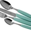 Victorinox Swiss Modern 6.9096.12W41.24, 24-piece Cutlery Set With Steak Knife, Green -Victorinox VT6 9096 12W41 24 01 victorinox