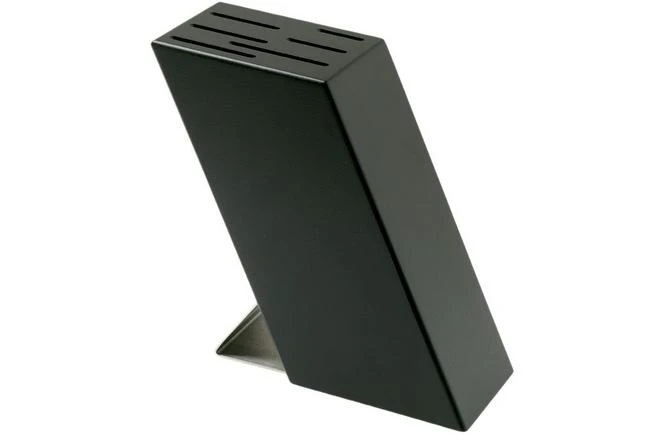 Victorinox Swiss Modern Knife Block, Black Leather, 7-7086-03 4 Victorinox Swiss Modern Knife Block, Black Leather, 7-7086-03 - Image 2