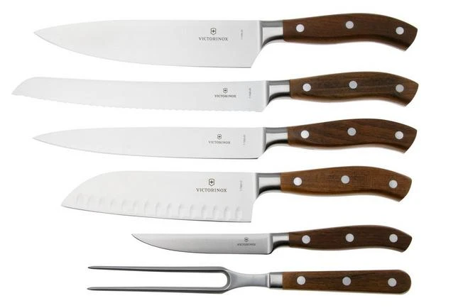 Victorinox Grand Maître Cutlery Block 7.7240.6, Maple Wood, 7-piece Knife Set With Block 4 Victorinox Grand Maître Cutlery Block 7.7240.6, Maple Wood, 7-piece Knife Set With Block - Image 2