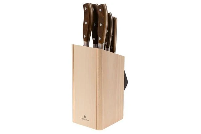 Victorinox Grand Maître Cutlery Block 7.7240.6, Maple Wood, 7-piece Knife Set With Block 6 Victorinox Grand Maître Cutlery Block 7.7240.6, Maple Wood, 7-piece Knife Set With Block - Image 4