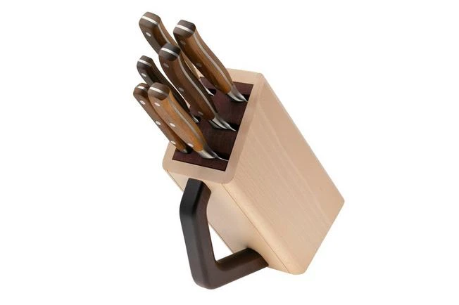 Victorinox Grand Maître Cutlery Block 7.7240.6, Maple Wood, 7-piece Knife Set With Block 7 Victorinox Grand Maître Cutlery Block 7.7240.6, Maple Wood, 7-piece Knife Set With Block - Image 5