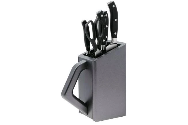 Victorinox Grand Maître Cutlery Block 7.7243.6, POM, 7-piece Knife Set With Block 8 Victorinox Grand Maître Cutlery Block 7.7243.6, POM, 7-piece Knife Set With Block - Image 6